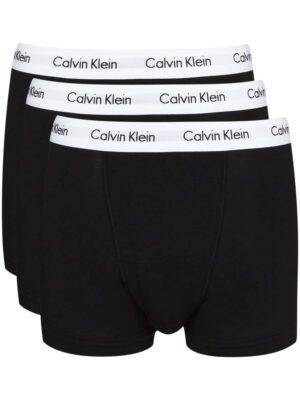 Calvin Klein Underwear  three pack logo waistband boxer trunks