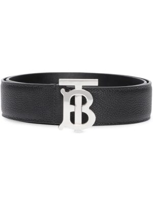 Burberry monogram-buckle belt