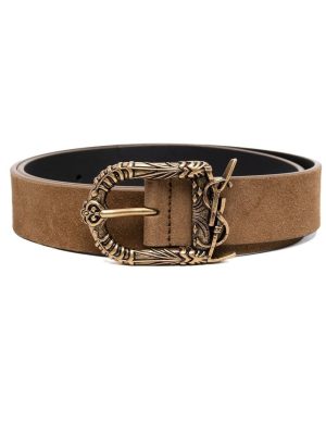 Saint Laurent  YSL logo leather belt