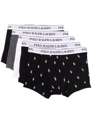 Polo Ralph Lauren  logo-waist boxers (set of five)