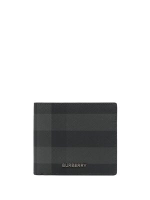 Burberry Exaggerated Check bifold wallet