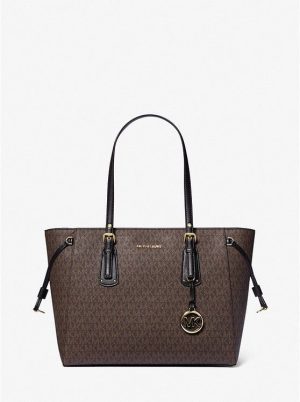 MICHAEL MICHAEL KORS Voyager Medium Logo Tote Bag