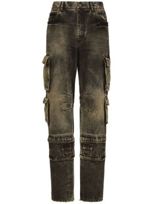 Dolce & Gabbana  washed-effect cargo jeans