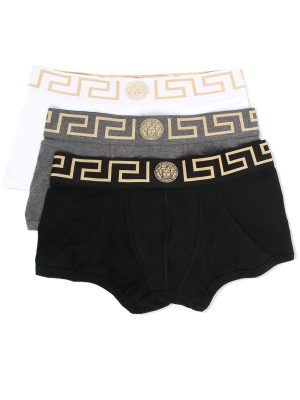Versace  Greca-border boxer tri-pack