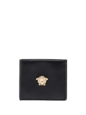 Versace Medusa Head leather wallet