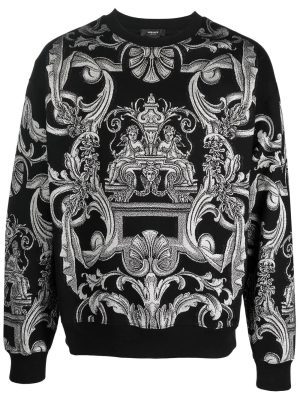 Versace Barocco-print sweatshirt