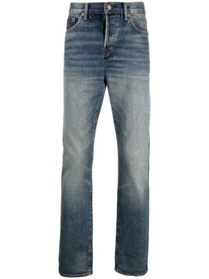 Tom Ford stonewash straight-leg jeans