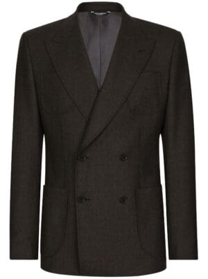 Dolce & Gabbana  double-breasted wool blazer