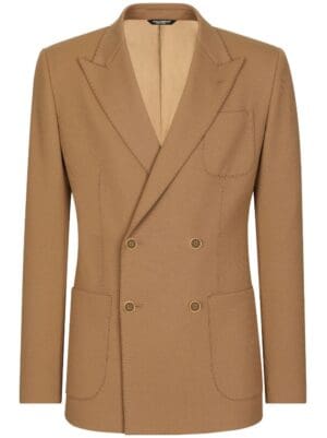 Dolce & Gabbana  double-breasted wool blazer