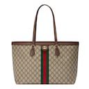 GUCCI OPHIDIA GG MEDIUM TOTE