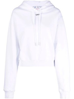 Off-White  Off-stamp cropped hoodie