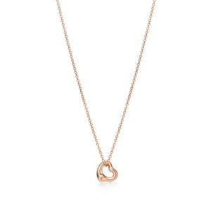 Tiffany Open Heart Pendant