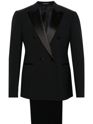 Emporio Armani  double-breasted wool suit