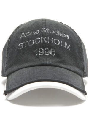 Acne Studios  logo-stamp baseball cap