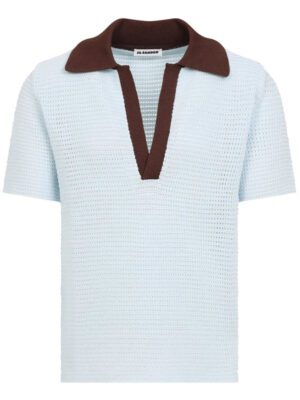 Jil Sander  V-neck polo shirt