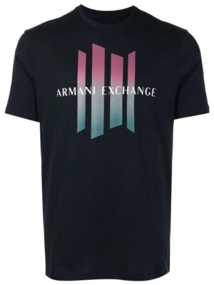 Armani Exchange logo-print cotton T-shirt