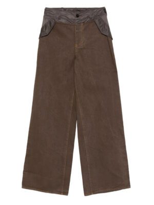 sacai  panelled pocket trousers
